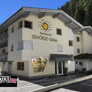 Gehorde-solden Apartament Sölden